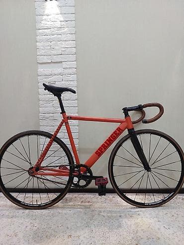 low2 fixie: Шоссейный велосипед, Рама M (156 - 178 см), Б/у — 1