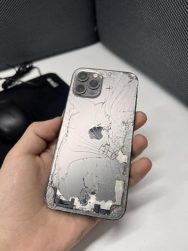 poco x4 pro: IPhone 12 Pro, Б/у, 256 ГБ, Серебристый, Чехол — 1