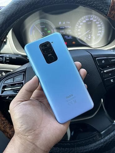 Redmi, Redmi Note 9, Б/у, 128 ГБ, цвет - Голубой, 2 SIM