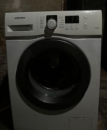 Бытовая техника: Стиральная машина Samsung, фронтальная загрузка, 6 кг — 1
