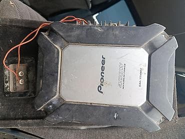 Автомобильная аудиосистема: сабвуфер Sony Xplod + усилитель Pioneer -