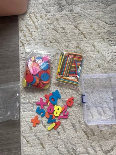 детская одежда оптом от производителя: Набор для счёта! Подходит для детей от 2-8лет. В наборе 100 шт — 3