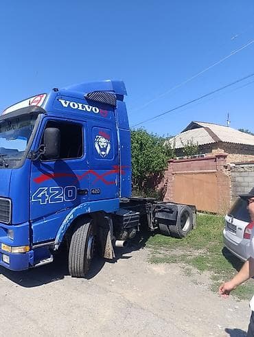 Транспорт: Тягач, Volvo, Тентованный — 2