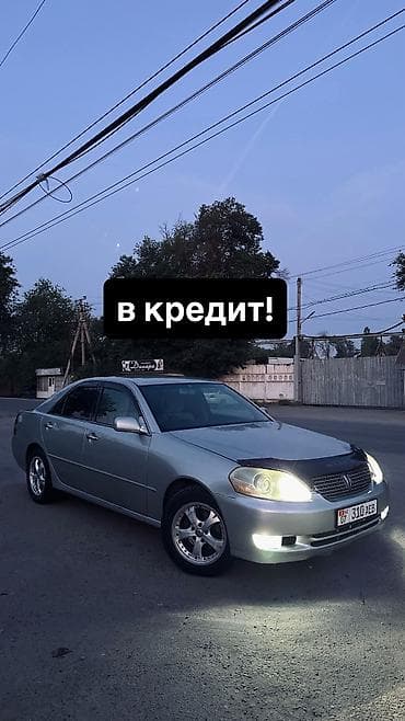 Toyota Mark II: 2002 г., 2.5 л, Автомат, Бензин, Седан at lalafo.kg Toyota Mark II: 2002 г., 2.5 л, Автомат, Бензин, Седан