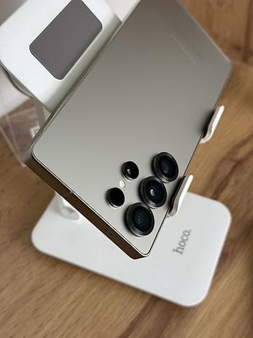 Техника и электроника: Samsung Galaxy S25 Ultra, Б/у, 256 ГБ, цвет - Серый, 2 SIM, eSIM — 3