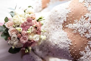 подьюбник: Нежное эксклюзивное свадебное платье. Ручная работа. Покупала дорого — 5