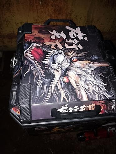 golv 3: Мотокофр/бокс для мотоцикла с принтом «Chinese Dragon» өтө жакшы — 3