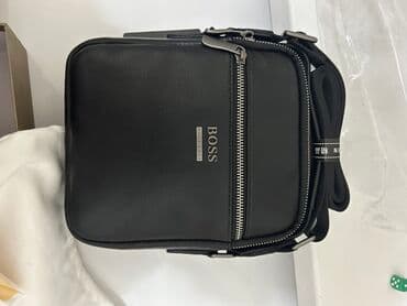 купить мужской клатч из натуральной кожи ручной работы: Барсетка, Материал: Натуральная кожа, Застежка на молнии, Оригинал, Регулируемый ремень, Новый — 8