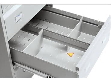 биндеры 250 листов с металлическим корпусом: Архивный шкаф, Новый, Железо, цвет - Серебристый — 2