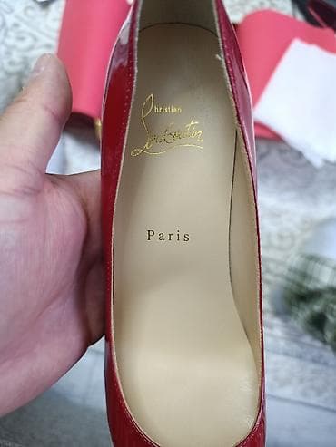 туфли лабутены мужские: Туфли, 36, Christian Louboutin, Новый, цвет - Красный, Самовывоз — 3