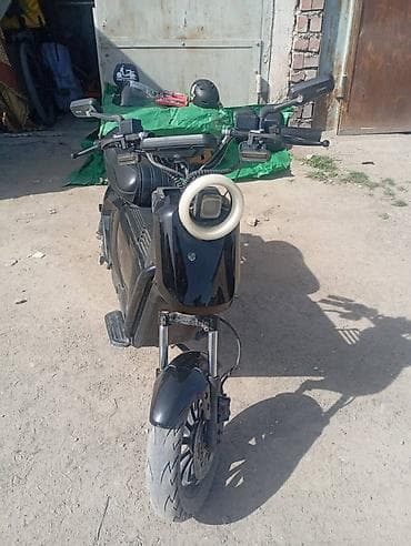 гидроскутер водный: Электровелосипед-скутер UNI U1 (городской/круизерный стиль), черный — 6