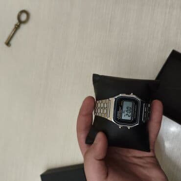 электроника часы: Классические часы часы, Casio, Секундомер, Таймер, Водонепроницаемые, Унисекс, Новый — 3