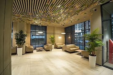 sky: Аренда офисов, 60 м², В бизнес центре, С системой безопасности — 2