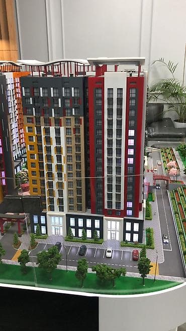 Батирлер: 2 бөлмө, 47 м², Элитка, 8 кабат, ПСО (өзү оңдоп түзөтүп бүтүү үчүн) — 2