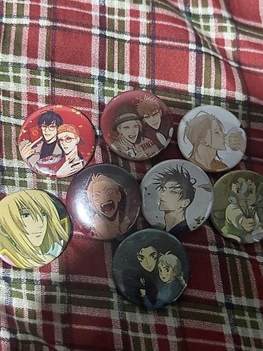 amazfit bip 3: Набор значков с аниме/манга-иллюстрациями Штука 50 сом - — 1