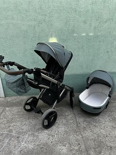 Универсальная коляска 2 в 1 (люлька + прогулочный блок) -