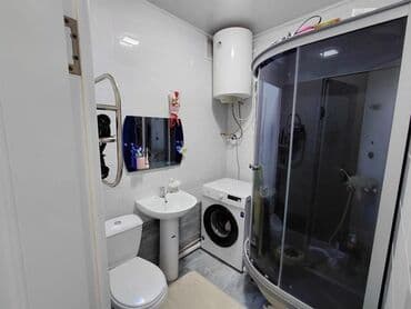 квартира бишкек 1 комнатная джал: 1 комната, 37 м², 106 серия, 7 этаж, Евроремонт — 3