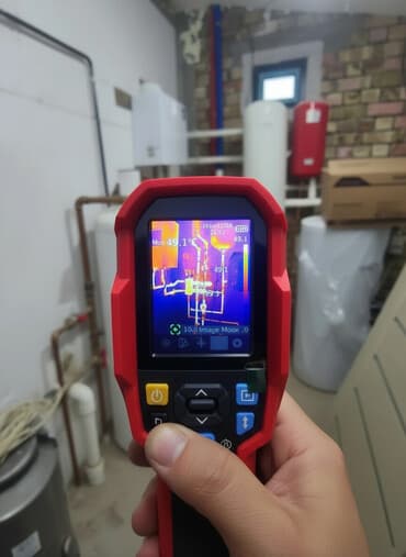 Услуга Тепловизор Уйунуздо Тёплый пол иштебей же жердин алдындагы