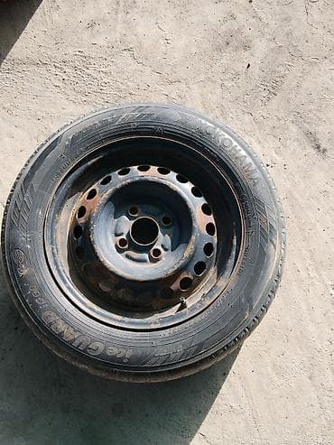Шины 175 / 65 / R 14, Всесезонная, Б/у, Запаска, Легкий коммерческий транспорт (C/LT)