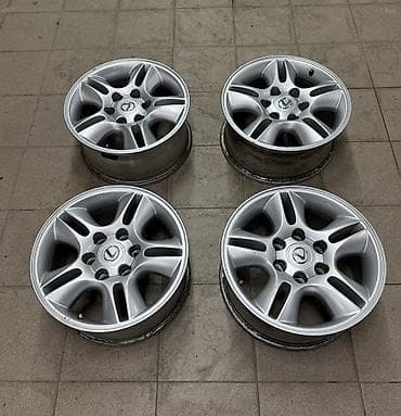 lexus 470 2003: Литые Диски R 17 Lexus, Комплект, отверстий - 6, Б/у — 1