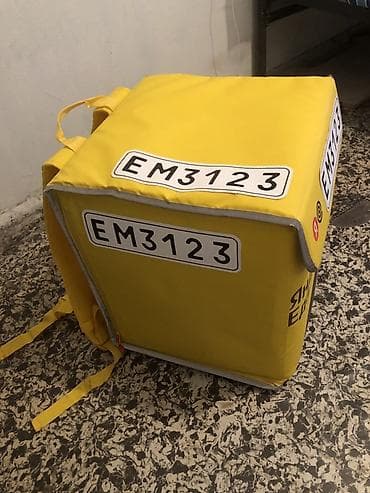 курьер сумка: Рюкзак, Унисекс, Новый — 4