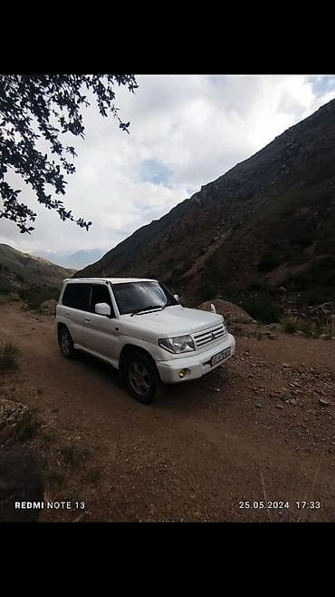 мисубиси спейс стар: Mitsubishi Pajero Pinin: 2000 г., Автомат, Бензин, Внедорожник — 1
