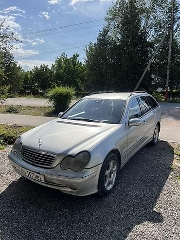 порше каен: Mercedes-Benz C-Class: 2002 г., 2 л, Автомат, Бензин, Универсал — 1