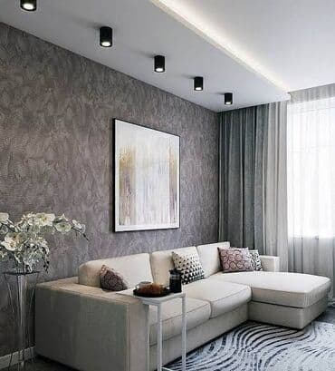 цементные блоки: Натяжной потолок Глянцевое, Матовое, 3D потолки Гарантия, Бесплатная консультация, Бесплатный замер — 19