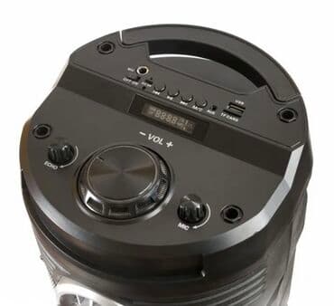 караоке микрофон с bluetooth динамиком: Портативная Bluetooth колонка BT Speaker ZQS-6208 с микрофоном и — 4