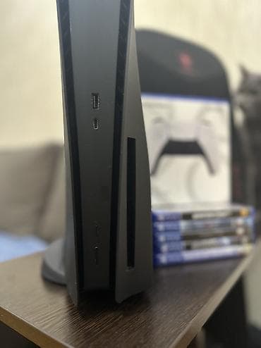 диски для ps: Продаю Playstation 5 Fat (Disk Version) Black. -на консоли приобретено — 2