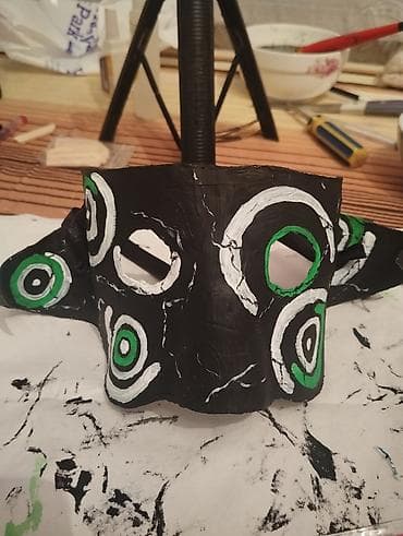 маска бумажный дом: Ручная маска/полумаска для костюма или косплея - Материал — 2