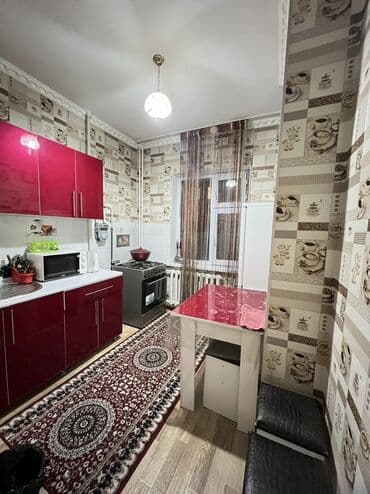 токмок долгосрочная квартира токмок: 3 комнаты, Агентство недвижимости, Без подселения, С мебелью полностью — 2