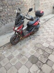 шипованные шины б у: Скутер на полном ходу завел сел поехал + каска — 2