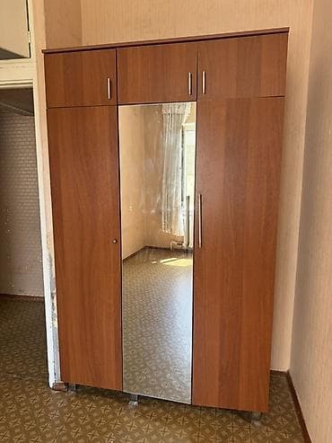 шкваф: Шкаф купе, С зеркалом, ЛДСП — 1