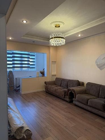 69: 2 комнаты, 78 м², Джал мкр (в т.ч. Верхний, Нижний, Средний) 106 серия, 6 этаж, Евроремонт — 10