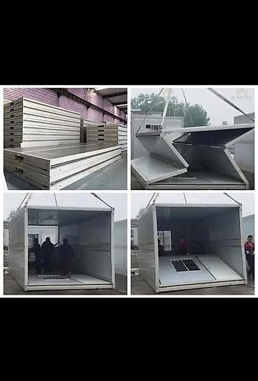 Складной модульный дом/бытовка 6×3 м - Тип: контейнерный модуль