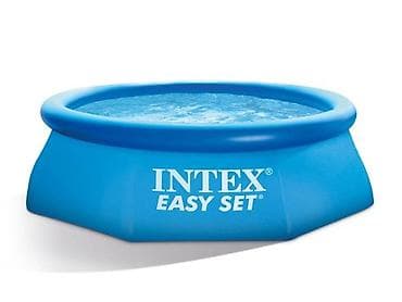 Спорт жана эс алуу: Бассейн надувной Intex Easy Set 244х76 см (28110). Бассейны серии — 2