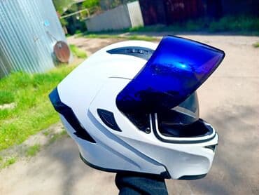 купить шлем для мотоцикла недорого: ❗Белый Шлем Высокого Качества! . Хороший уровень защиты! Шикарный — 5