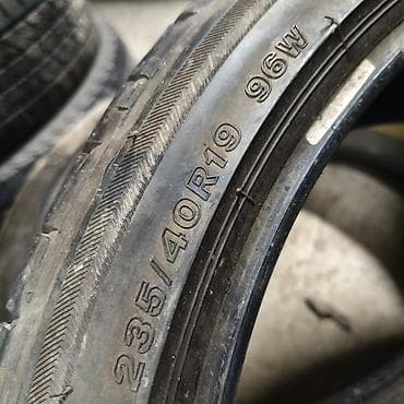 Транспорт: Шиналар 235 / 40 / R 19, Жай, Колдонулган, 1 даана, Жеңил унаалар, Польша, Bridgestone — 3