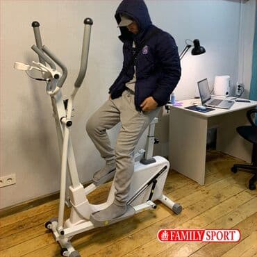 эллиптический тренажер купить бу: FAMILY SPORT Тренажёр эллипс вело два в одном Цена 26.000с Новый в — 1
