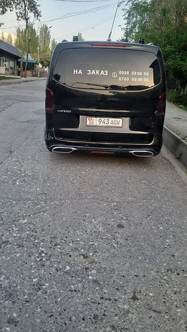 Транспорт: Mercedes-Benz Vito: 2016 г., 1.6 л, Кол менен иштөөчү, Дизель, Вэн/Минивэн — 9