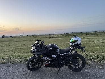 авто по гос номеру: Спортбайк Kawasaki, 450 куб. см, Бензин, Взрослый, Новый — 1