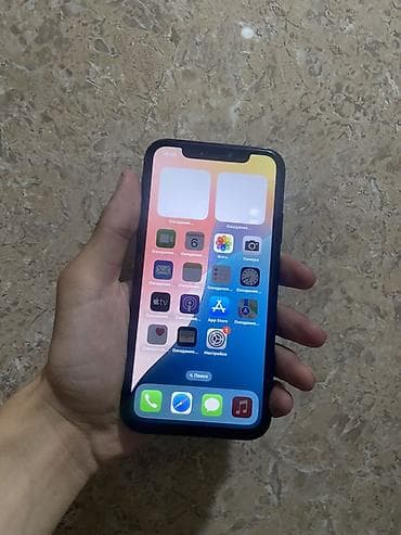 iphone pro max 17: IPhone Xr, Б/у, 64 ГБ, Черный, Зарядное устройство, 79 % — 1