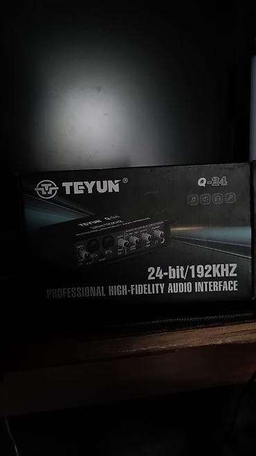 пантограф для монитора: Аудиоинтерфейс TEYUN Q-24 - Профессиональный USB‑интерфейс 24‑bit/192 — 2