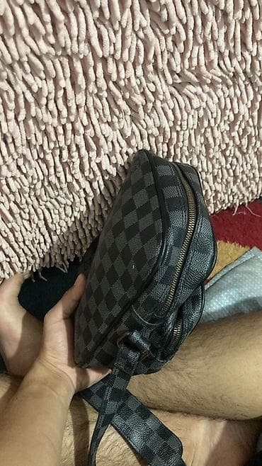 Барсетки: Барсетка, Gucci, Материал: Экокожа, Застежка на молнии, Оригинал, Регулируемый ремень, Новый — 2