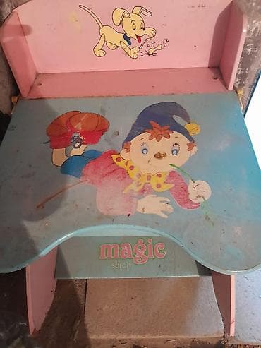 small table: Комплект детского стола и стула, Б/у, Самовывоз — 1