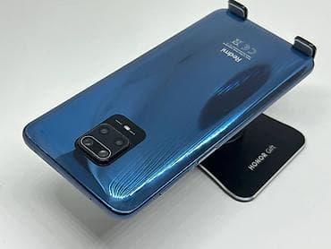 Redmi, Redmi Note 9S, Б/у, 128 ГБ, цвет - Синий, 2 SIM — 2