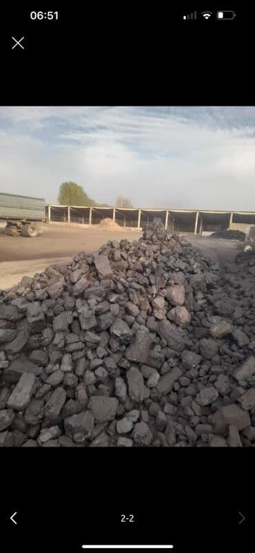 Каменный уголь (кусковой) - Фракция: крупные и средние куски