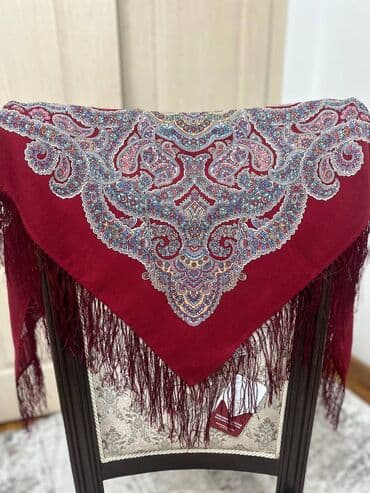 арабский головной убор: Платки Павлопосадские✨ Новое поступление 😍 Размер 89*89 с бахромой / — 2