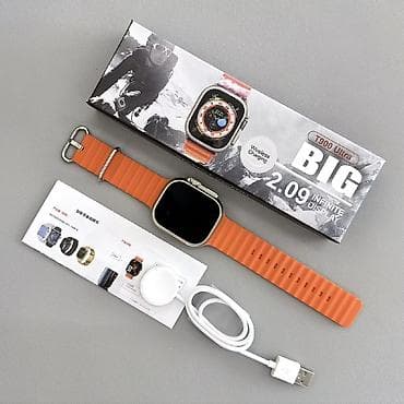 smart plus: Смарт-часы T900 Ultra BIG - Экран: большой 2.09" (Infinite Display) — 2